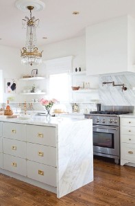 4 glam kitchen marble countertops